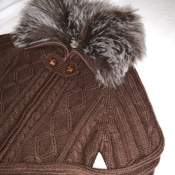 Brown Fur Cardigan - Picture 4 of 6